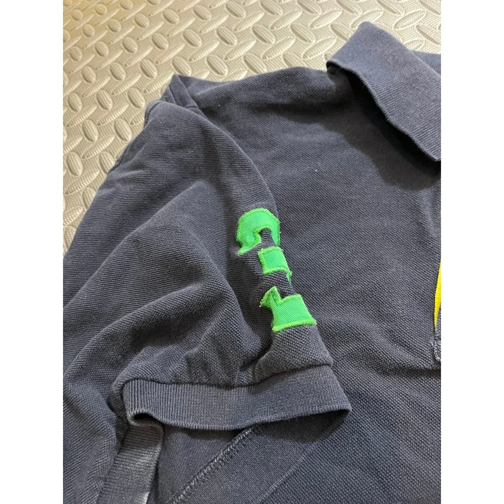 Polo Ralph Lauren Polo Shirt Mens 2XB Blue Big Pony Embroidered Short Sleeve